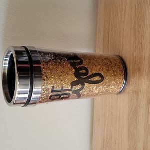 Inspirational "Be You" Travel Coffee Cup